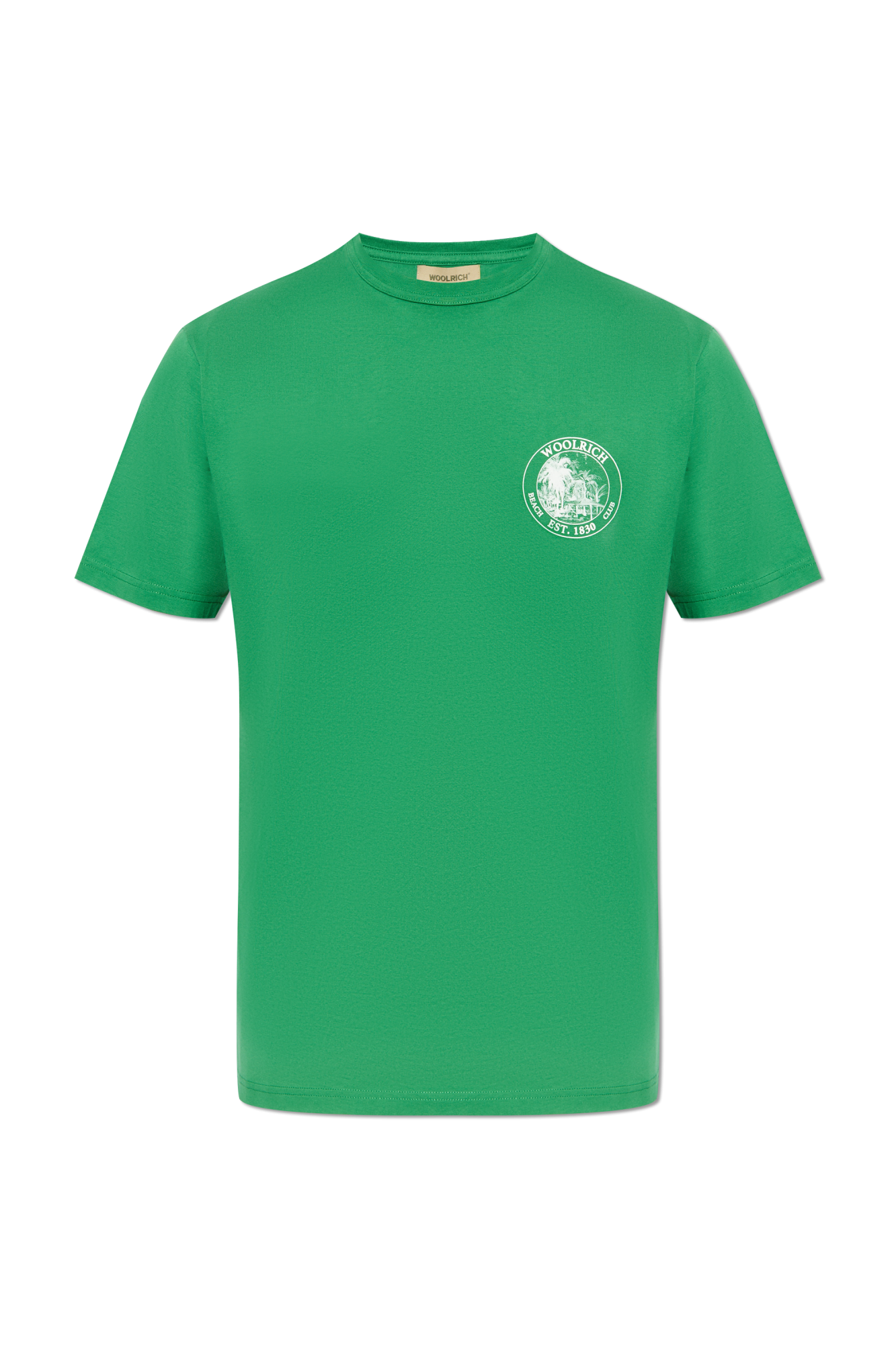 Tシャツ・カットソー Woolrich T-Shirt With Print Green T-shirt with print Woolrich - Vitkac AS
